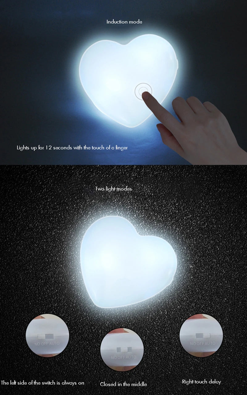 Heart-Shaped Purse Lamp